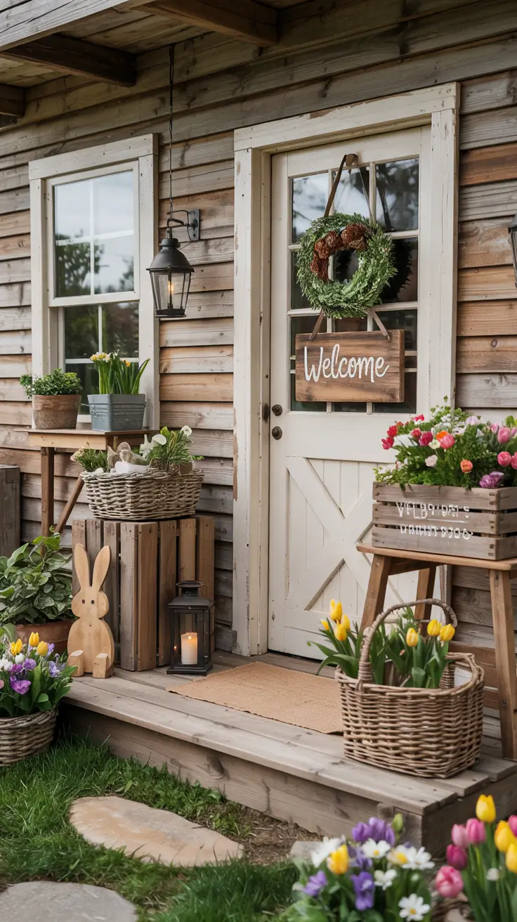 Easter Outdoor Decor Ideas 2026: Easy DIY Porch, Yard & Front Door Decorations