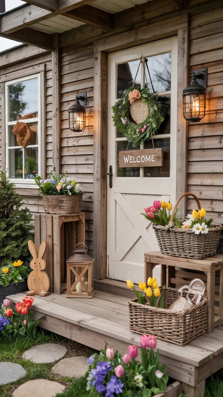 Easter Outdoor Decor Ideas 2026: Easy DIY Porch, Yard & Front Door Decorations