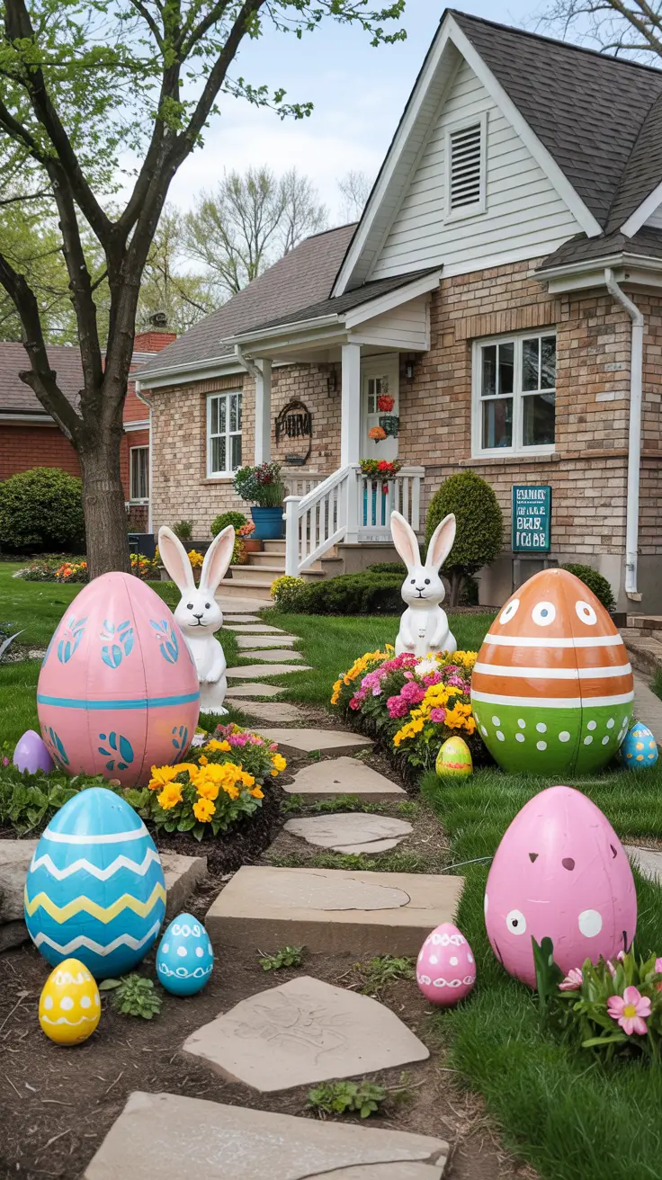 Easter Outdoor Decor Ideas 2026: Easy DIY Porch, Yard & Front Door Decorations