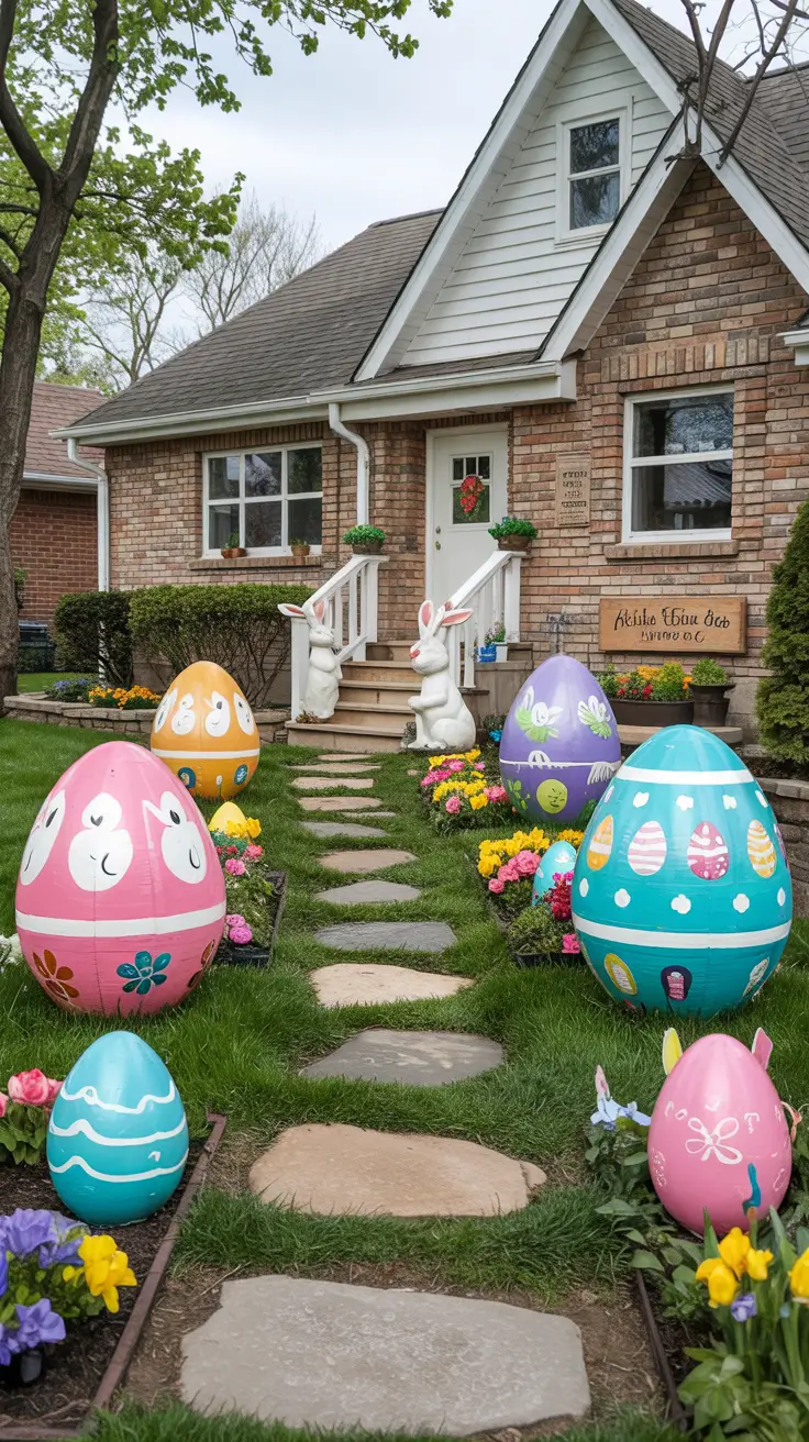 Easter Outdoor Decor Ideas 2026: Easy DIY Porch, Yard & Front Door Decorations