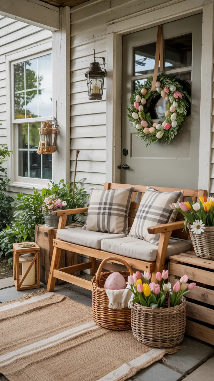 Easter Outdoor Decor Ideas 2026: Easy DIY Porch, Yard & Front Door Decorations