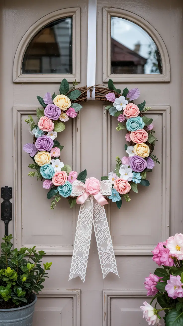Easter Wreath Ideas 2026: DIY, Deco Mesh, Bunny & Elegant Front Door Designs