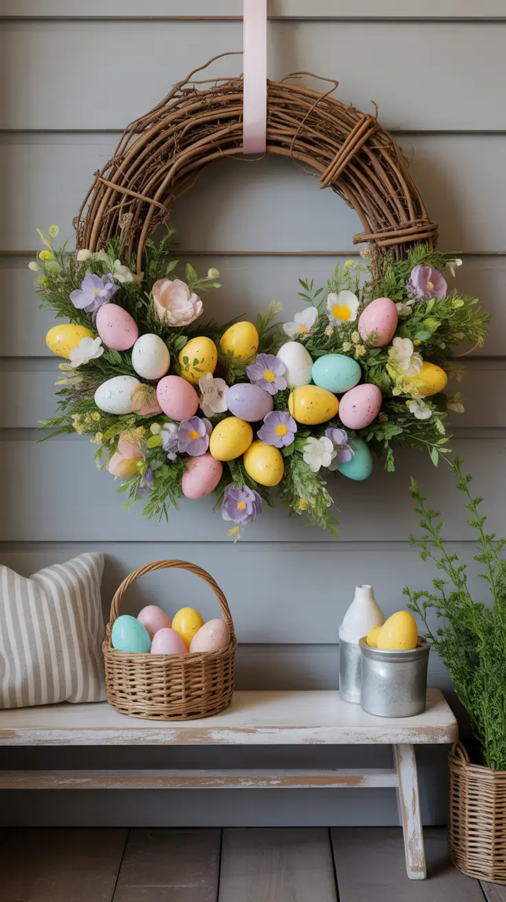 Easter Wreath Ideas 2026: DIY, Deco Mesh, Bunny & Elegant Front Door Designs