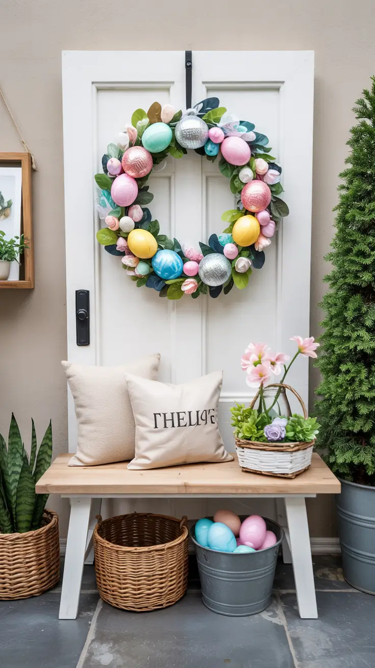 Easter Wreath Ideas 2026: DIY, Deco Mesh, Bunny & Elegant Front Door Designs