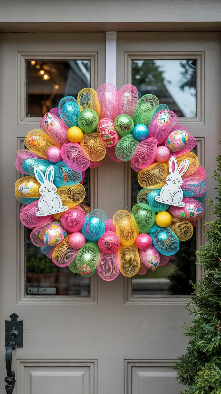 Easter Wreath Ideas 2026: DIY, Deco Mesh, Bunny & Elegant Front Door Designs