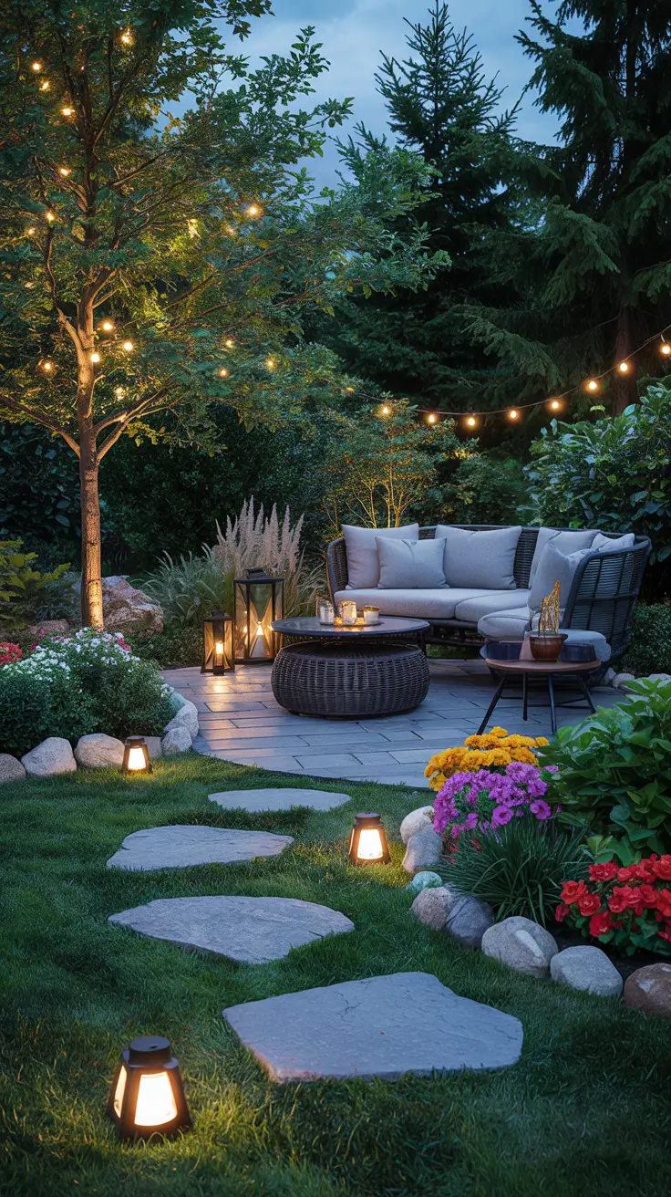 Garden Lights Ideas 2026: Outdoor Solar, DIY & Modern Backyard Lighting Inspiration