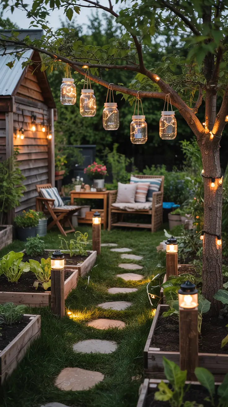 Garden Lights Ideas 2026: Outdoor Solar, DIY & Modern Backyard Lighting Inspiration