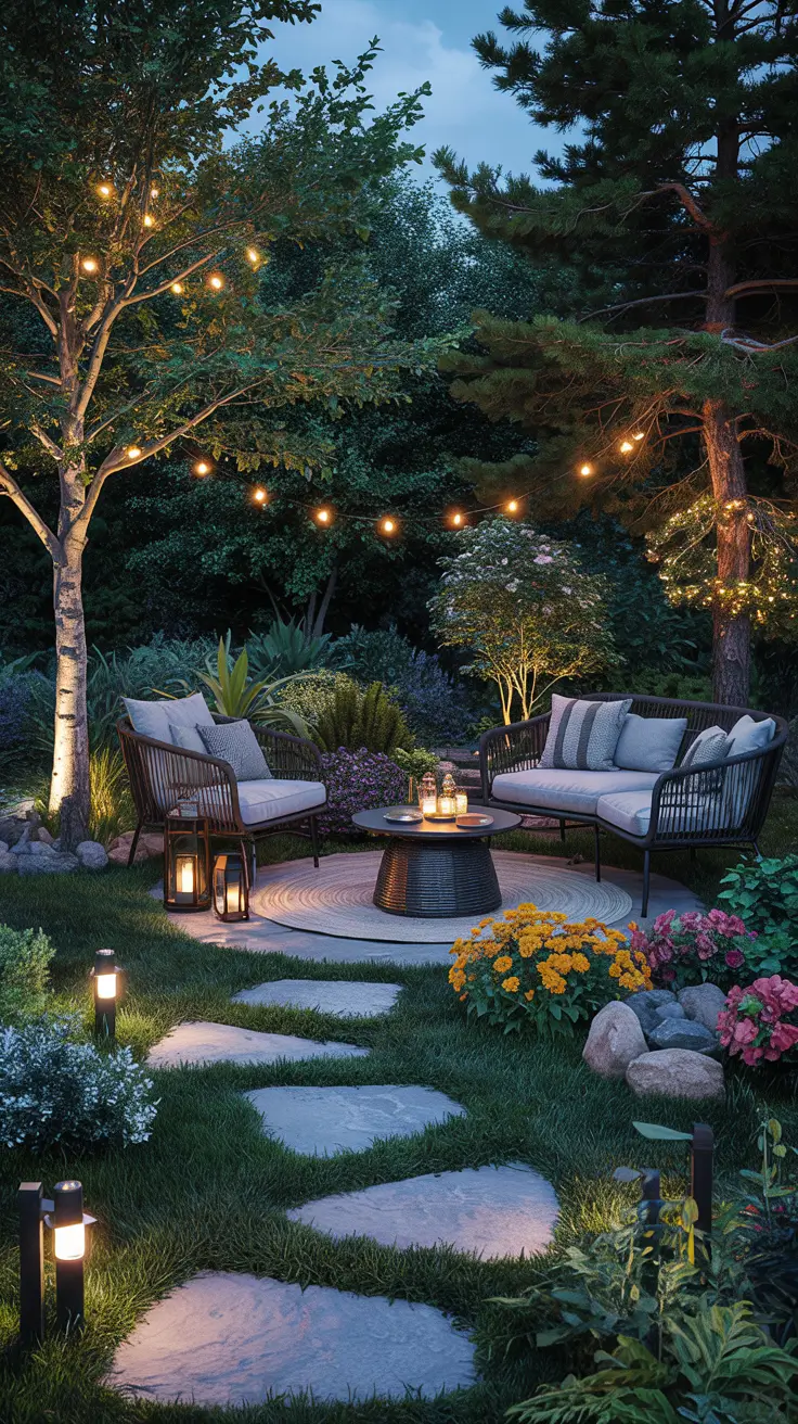 Garden Lights Ideas 2026: Outdoor Solar, DIY & Modern Backyard Lighting Inspiration