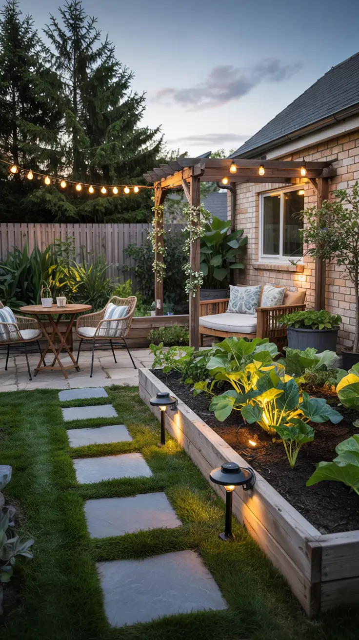 Garden Lights Ideas 2026: Outdoor Solar, DIY & Modern Backyard Lighting Inspiration