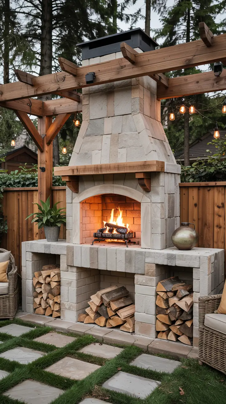 Outdoor Fireplace Ideas 2026: Cozy, Modern & Unique Backyard Designs