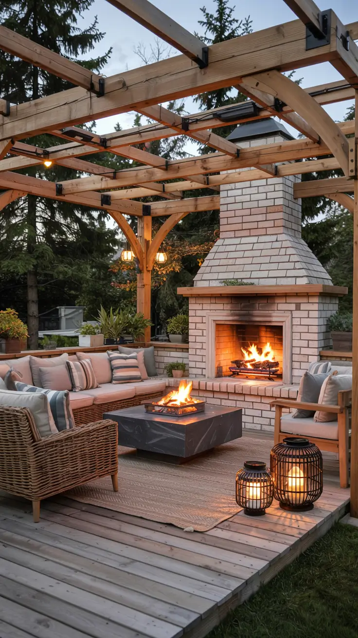 Outdoor Fireplace Ideas 2026: Cozy, Modern & Unique Backyard Designs