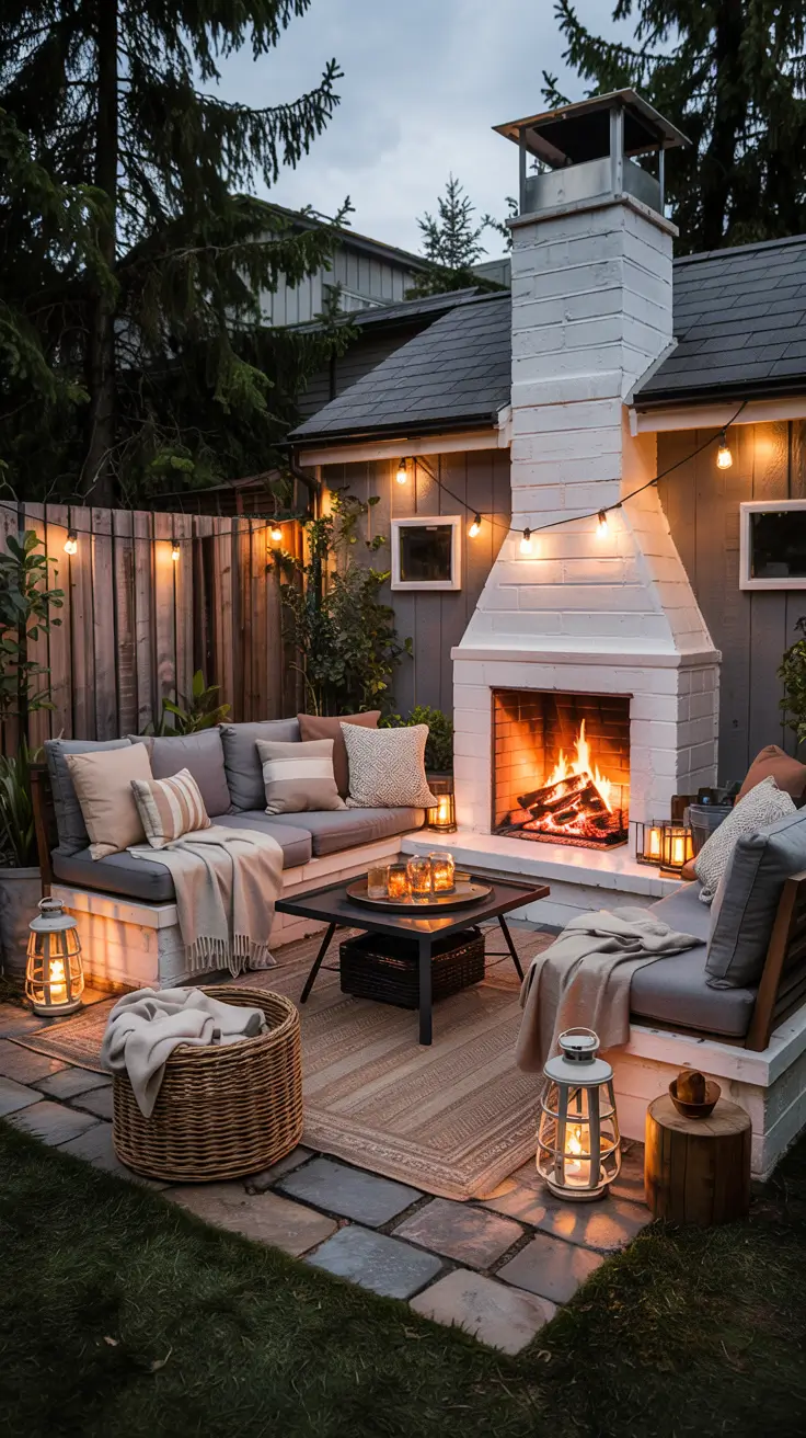 Outdoor Fireplace Ideas 2026: Cozy, Modern & Unique Backyard Designs