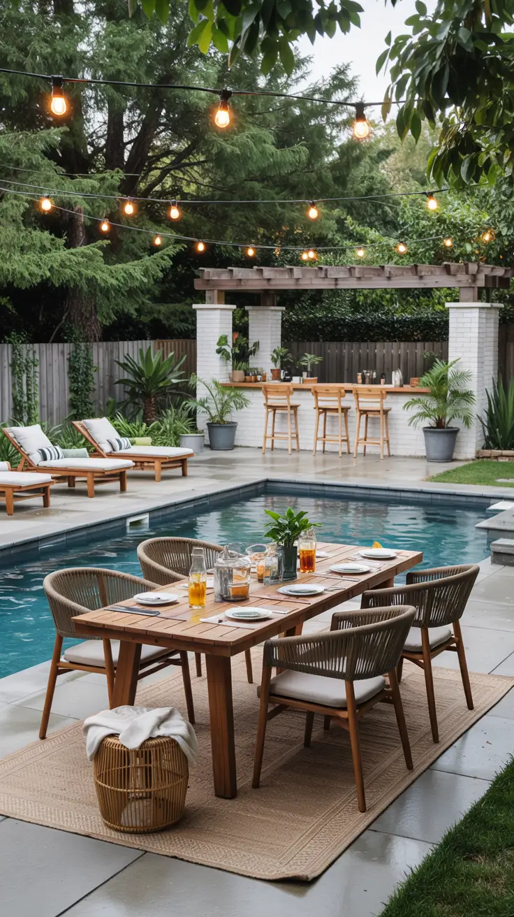 Outdoor Pool Area 2026: Modern Ideas, Decor & Backyard Design Inspiration