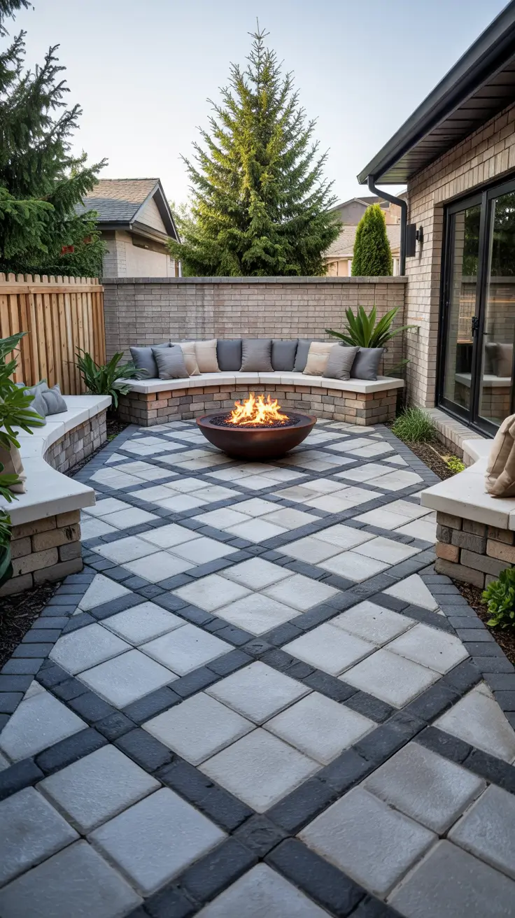 Paver Patio Patterns 2026: Stylish Layout Ideas with Brick, Stone & Herringbone Designs