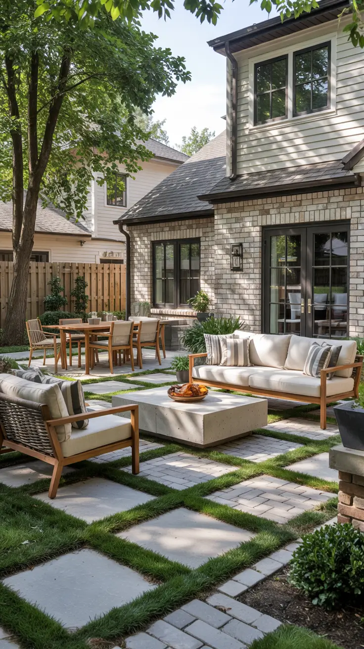 Paver Patio Patterns 2026: Stylish Layout Ideas with Brick, Stone & Herringbone Designs
