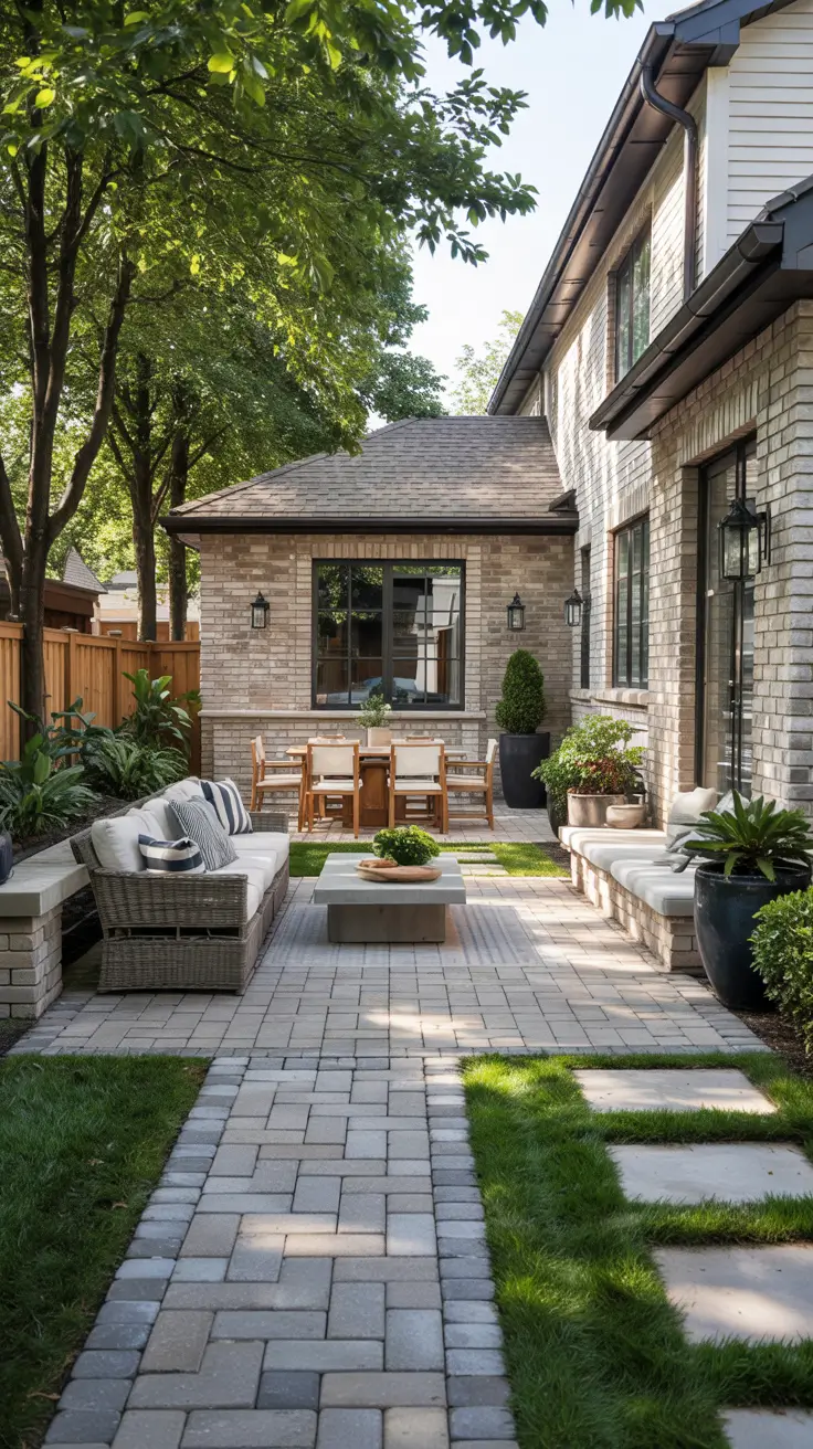 Paver Patio Patterns 2026: Stylish Layout Ideas with Brick, Stone & Herringbone Designs
