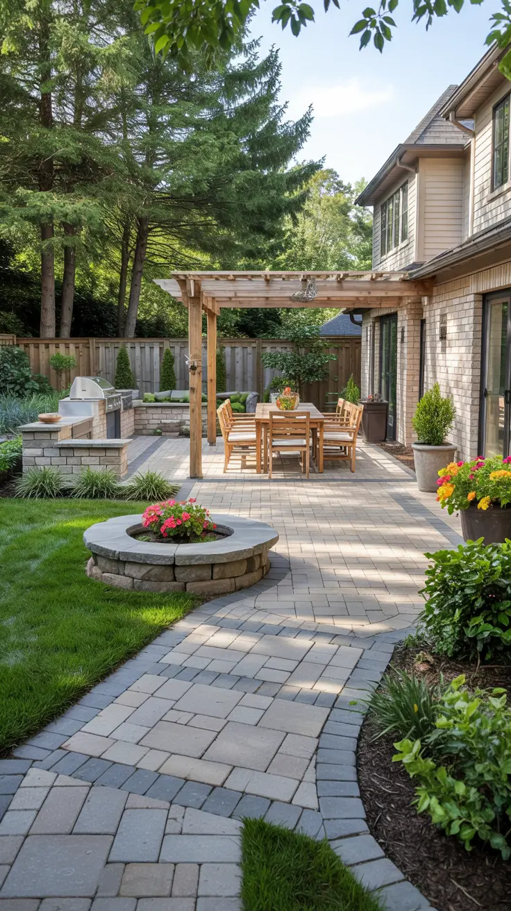 Paver Patio Patterns 2026: Stylish Layout Ideas with Brick, Stone & Herringbone Designs