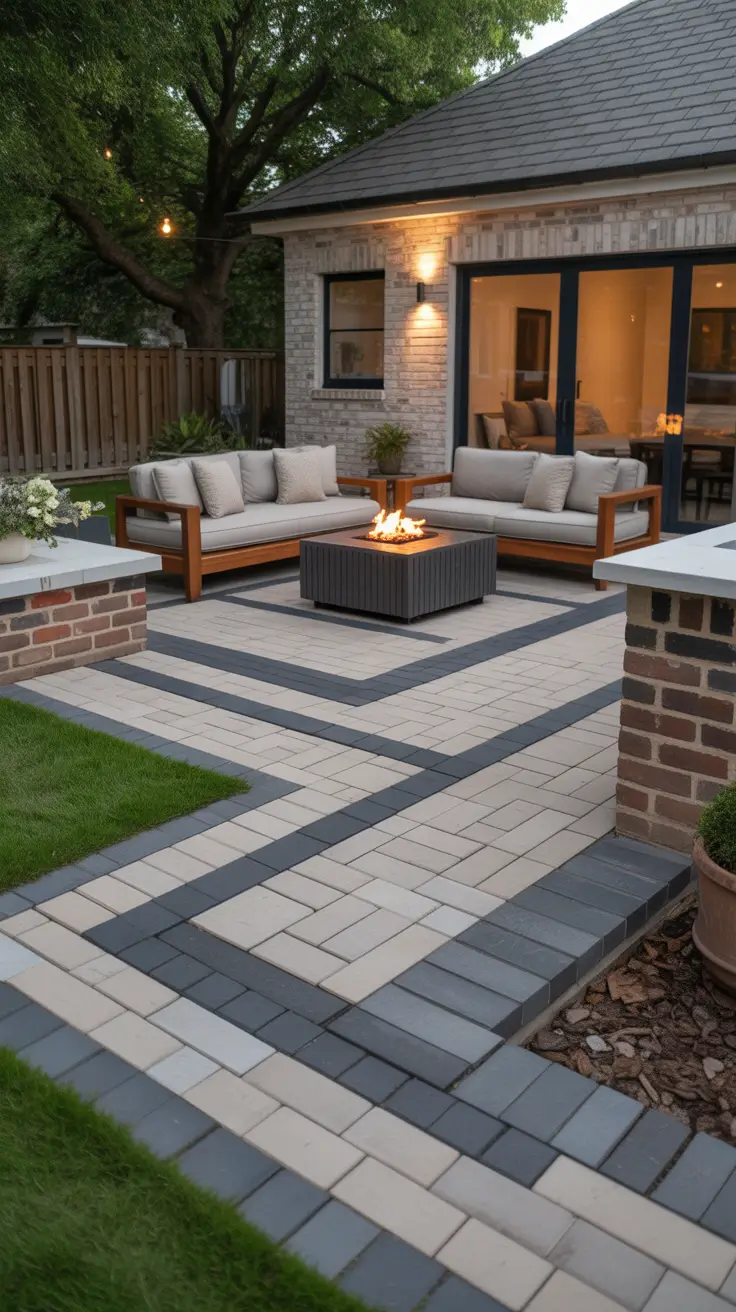 Paver Patio Patterns 2026: Stylish Layout Ideas with Brick, Stone & Herringbone Designs