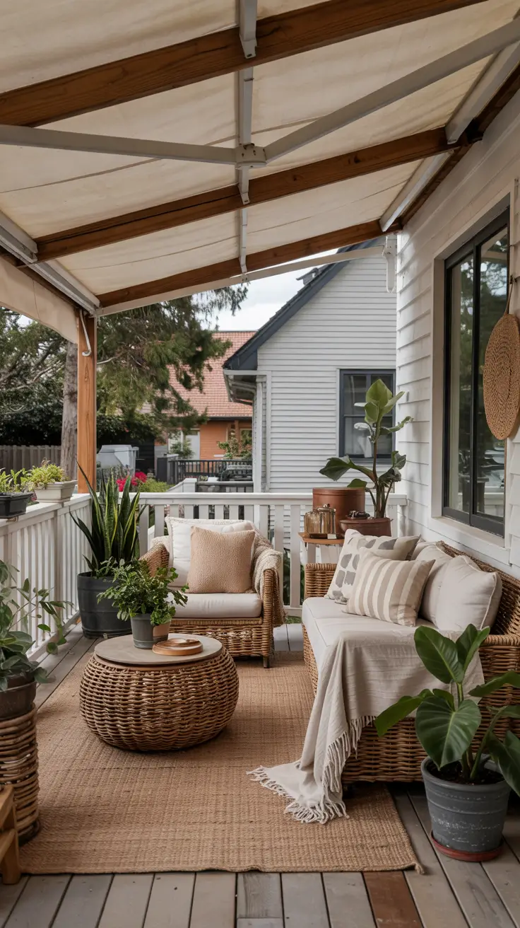 Retractable Awning Ideas 2026 for Stylish Patio, Backyard & Outdoor Living