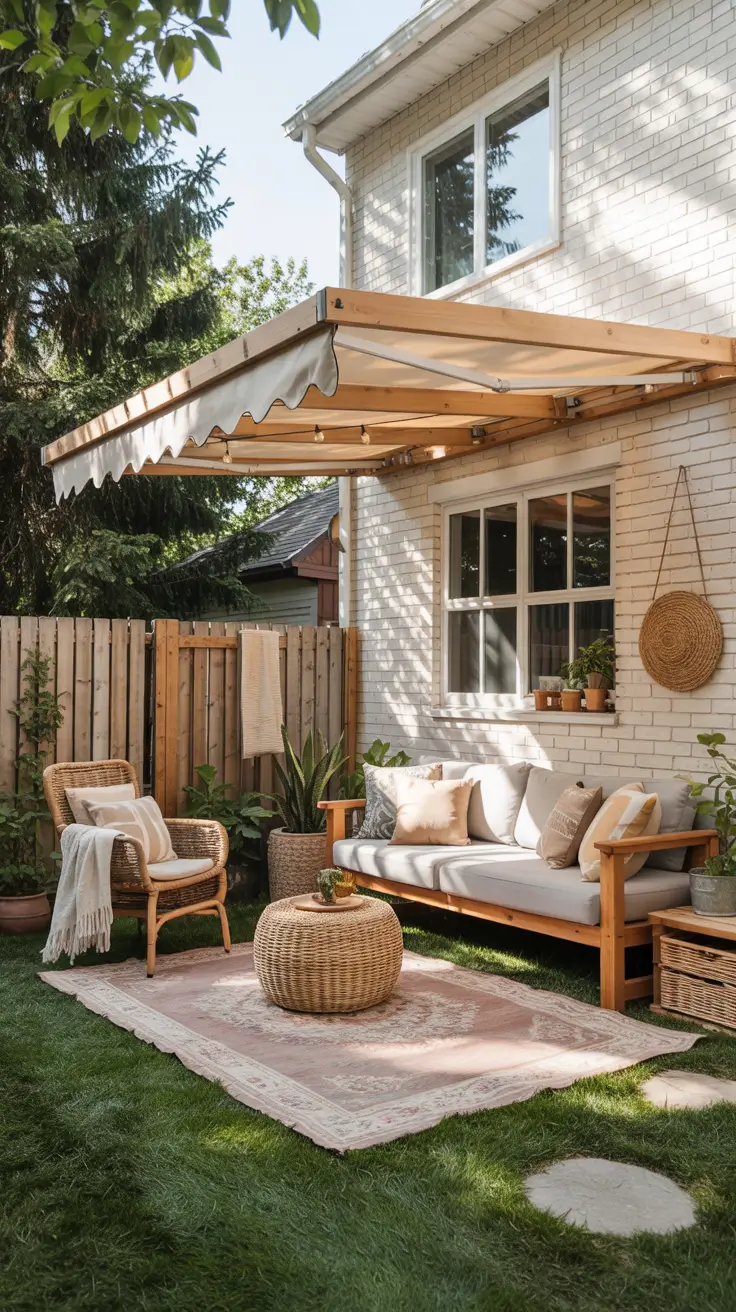 Retractable Awning Ideas 2026 for Stylish Patio, Backyard & Outdoor Living