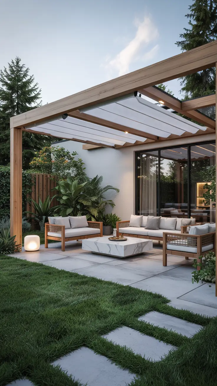 Retractable Awning Ideas 2026 for Stylish Patio, Backyard & Outdoor Living