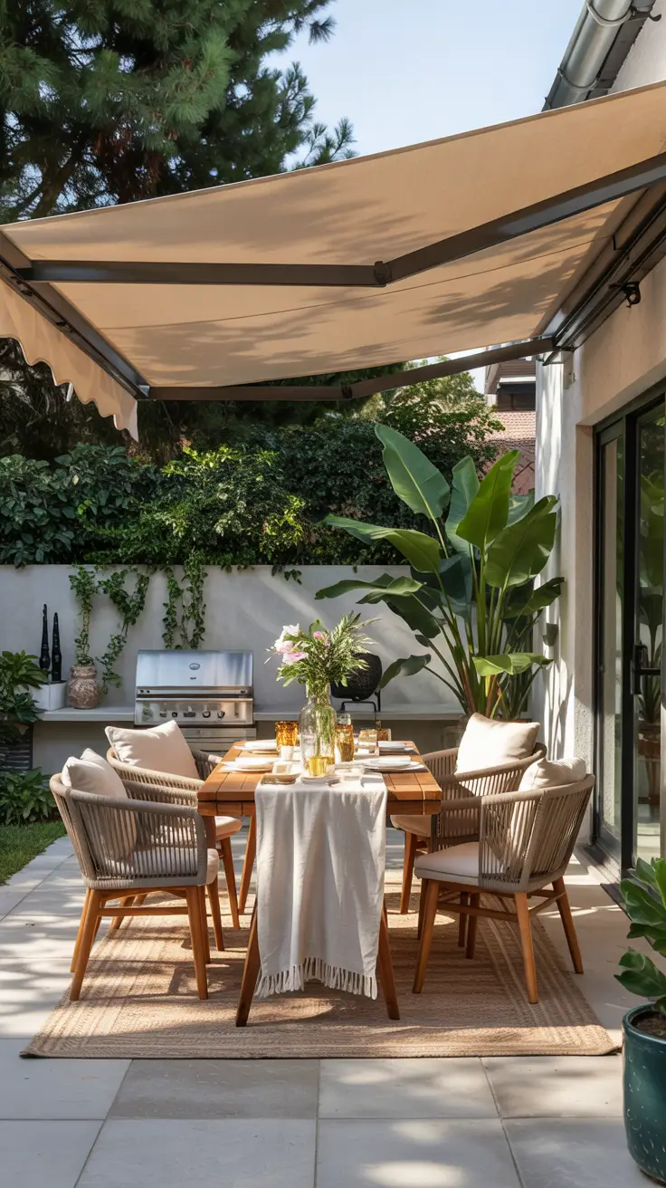 Retractable Awning Ideas 2026 for Stylish Patio, Backyard & Outdoor Living
