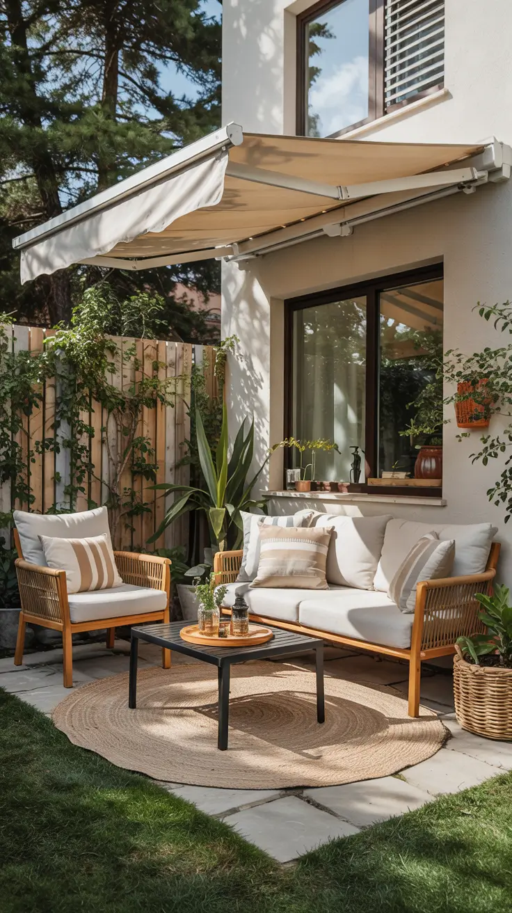 Retractable Awning Ideas 2026 for Stylish Patio, Backyard & Outdoor Living