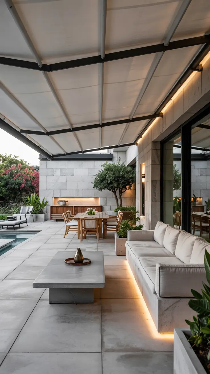 Retractable Awning Ideas 2026 for Stylish Patio, Backyard & Outdoor Living