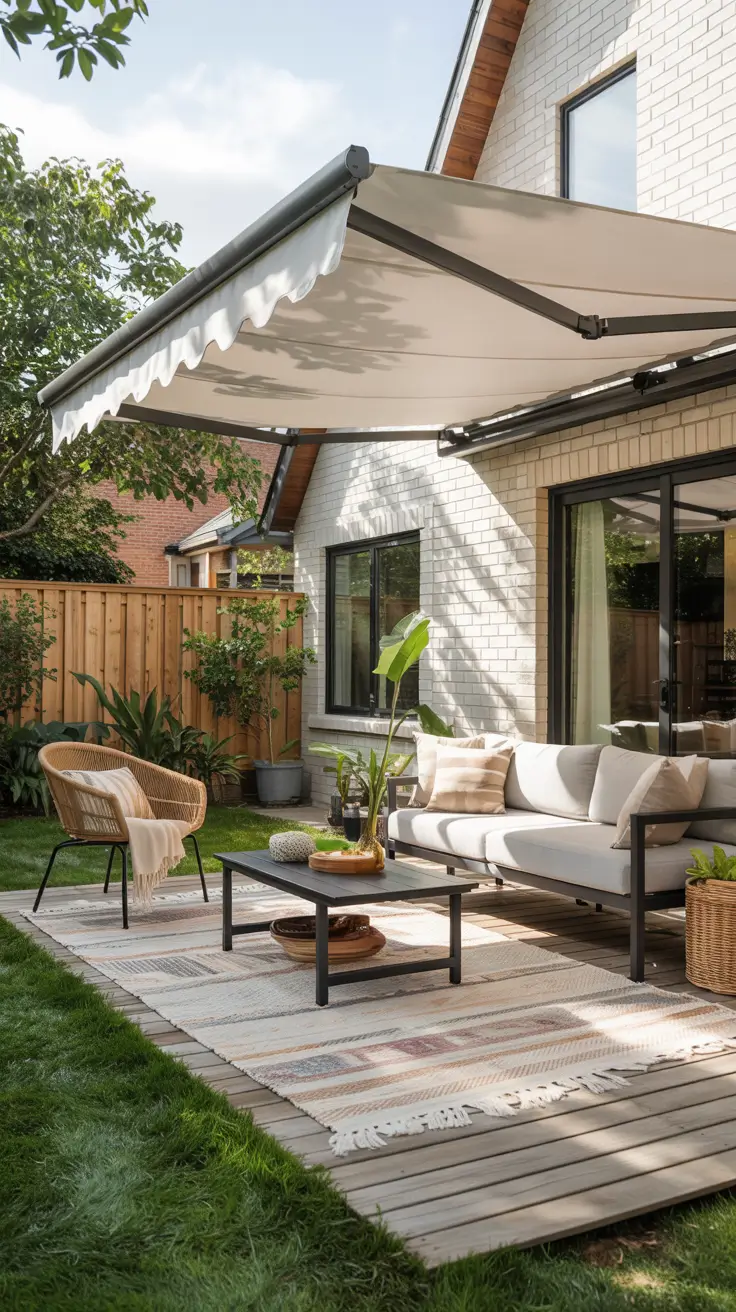 Retractable Awning Ideas 2026 for Stylish Patio, Backyard & Outdoor Living