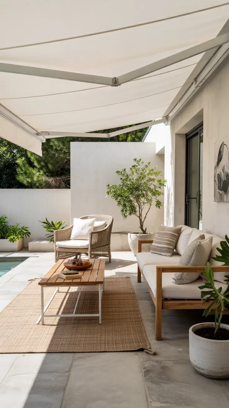 Retractable Awning Ideas 2026 for Stylish Patio, Backyard & Outdoor Living