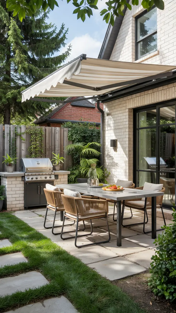 Retractable Awning Ideas 2026 for Stylish Patio, Backyard & Outdoor Living