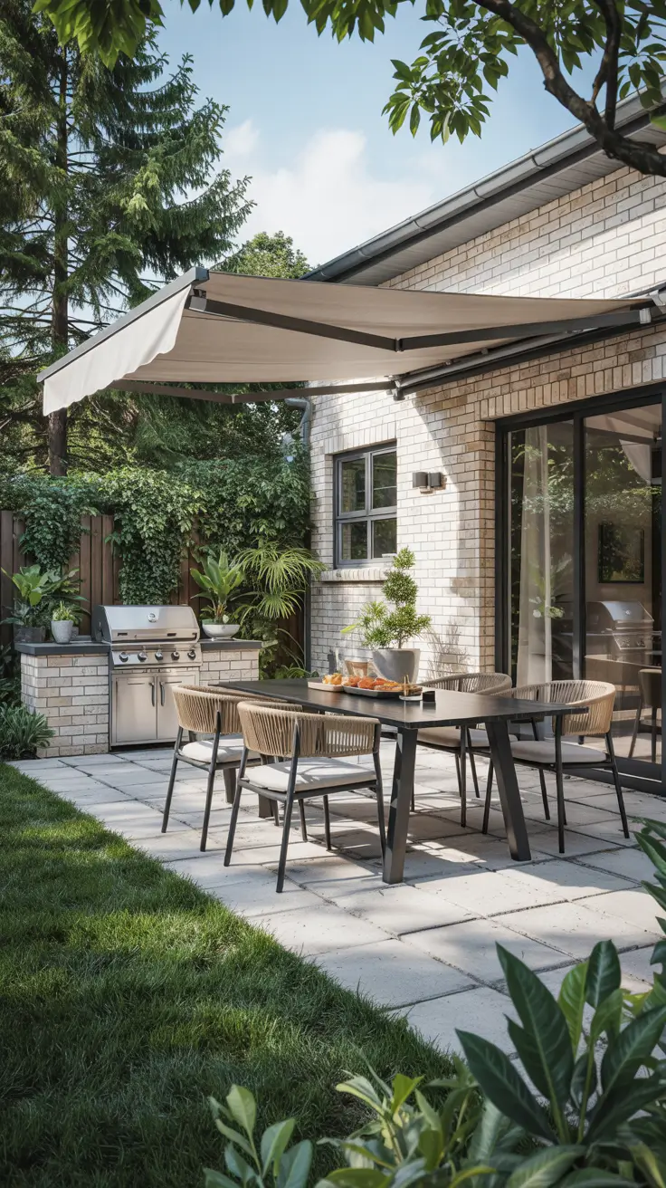 Retractable Awning Ideas 2026 for Stylish Patio, Backyard & Outdoor Living