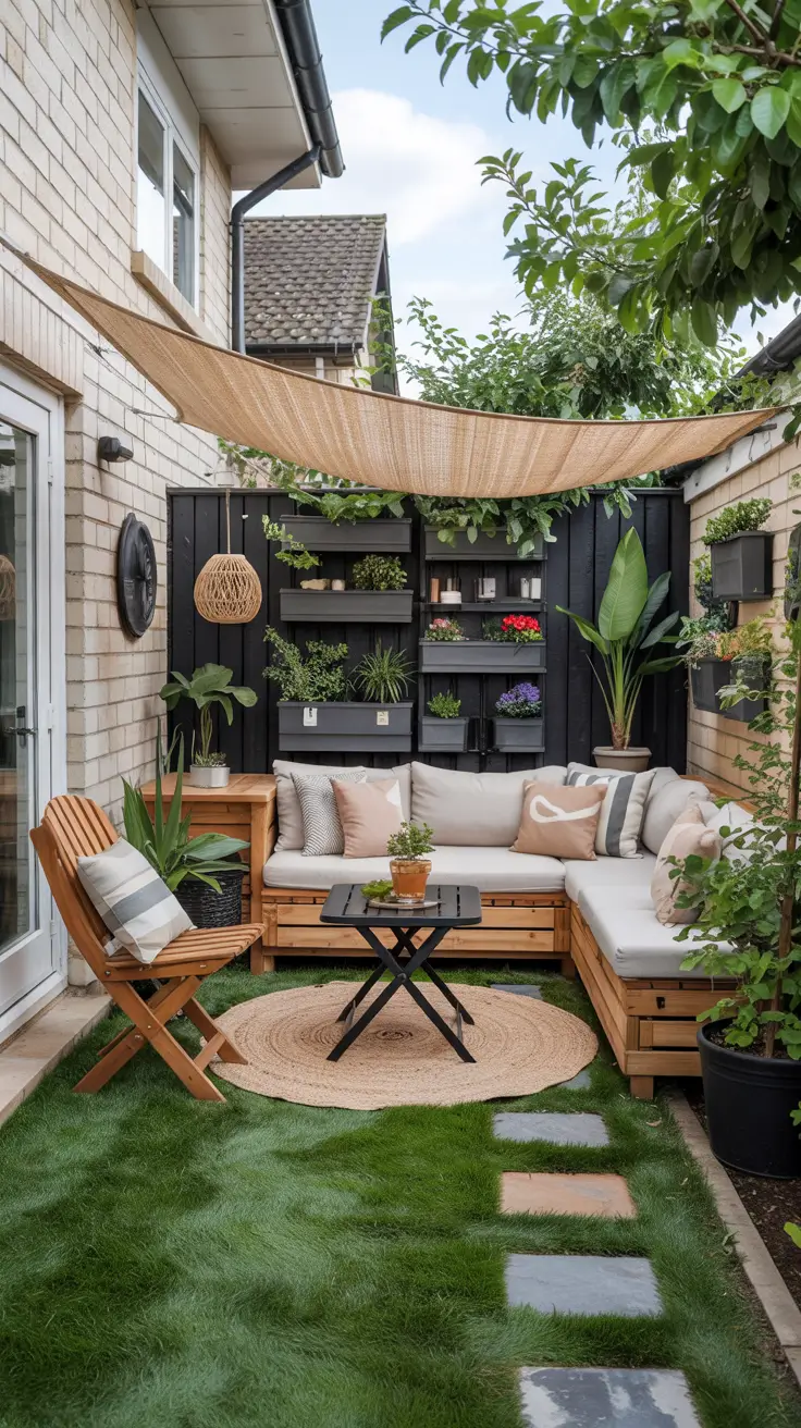 Shade Sail Backyard Ideas 2026: Triangle, Rectangle & Modern Sun Shade Designs