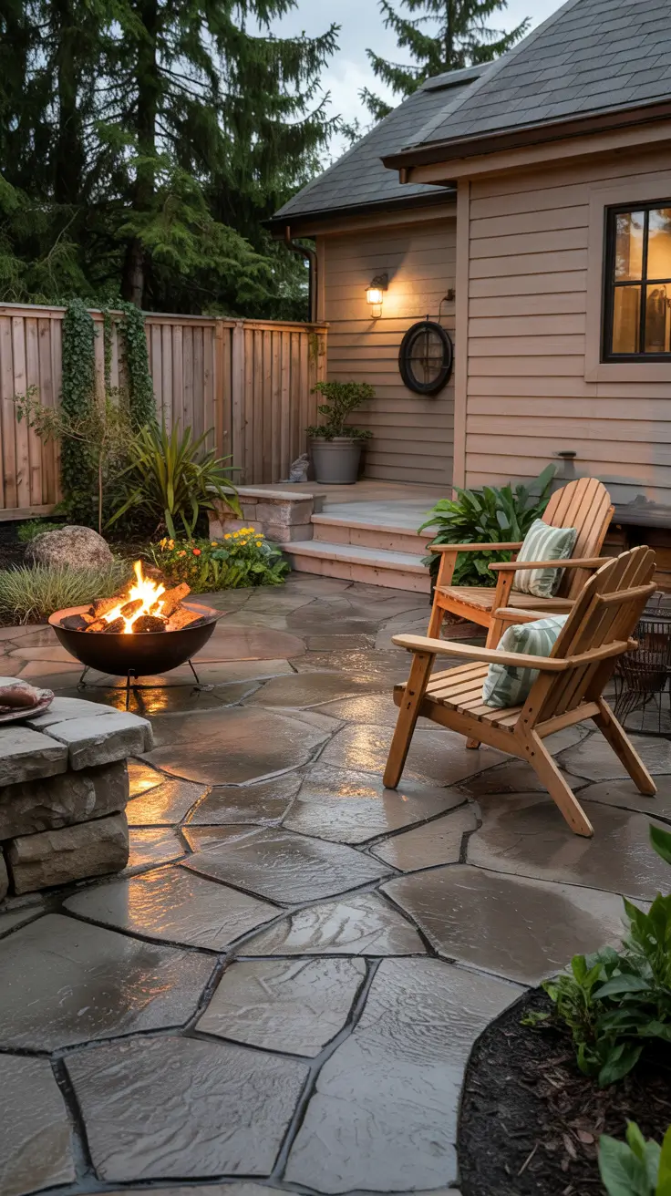 Stamped Concrete Patio Ideas 2026 - Modern Backyard Designs, Layouts, and Colors