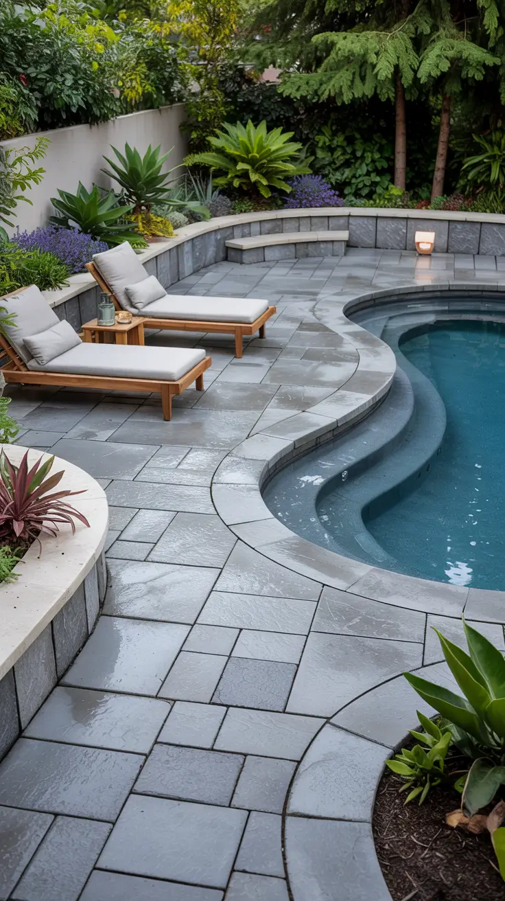 Stamped Concrete Patio Ideas 2026 - Modern Backyard Designs, Layouts, and Colors