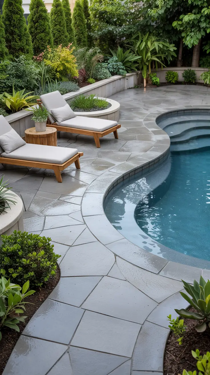 Stamped Concrete Patio Ideas 2026 - Modern Backyard Designs, Layouts, and Colors