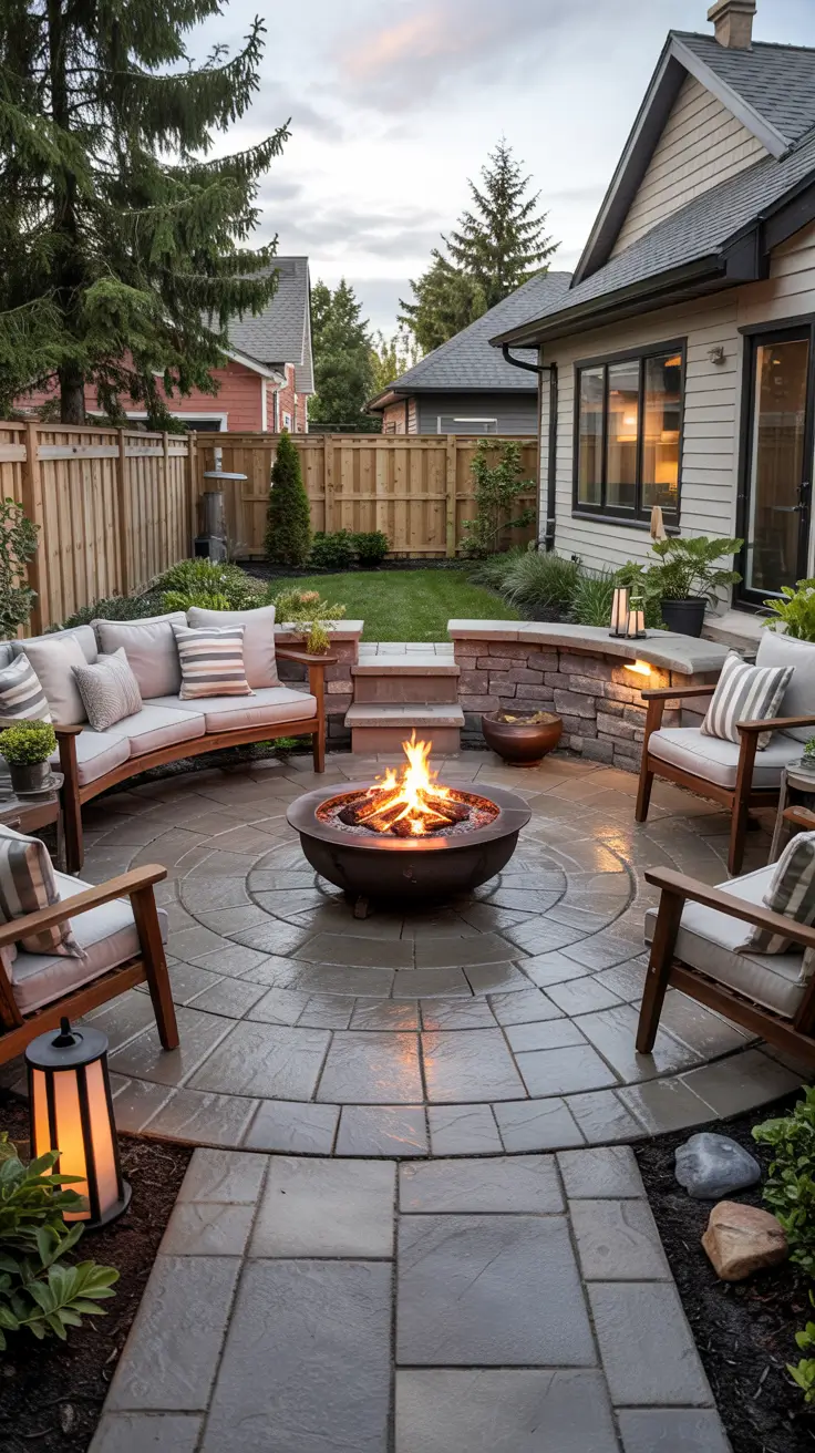 Stamped Concrete Patio Ideas 2026 - Modern Backyard Designs, Layouts, and Colors