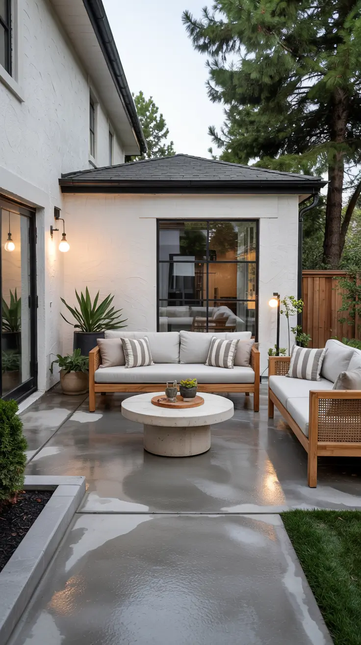 Stamped Concrete Patio Ideas 2026 - Modern Backyard Designs, Layouts, and Colors