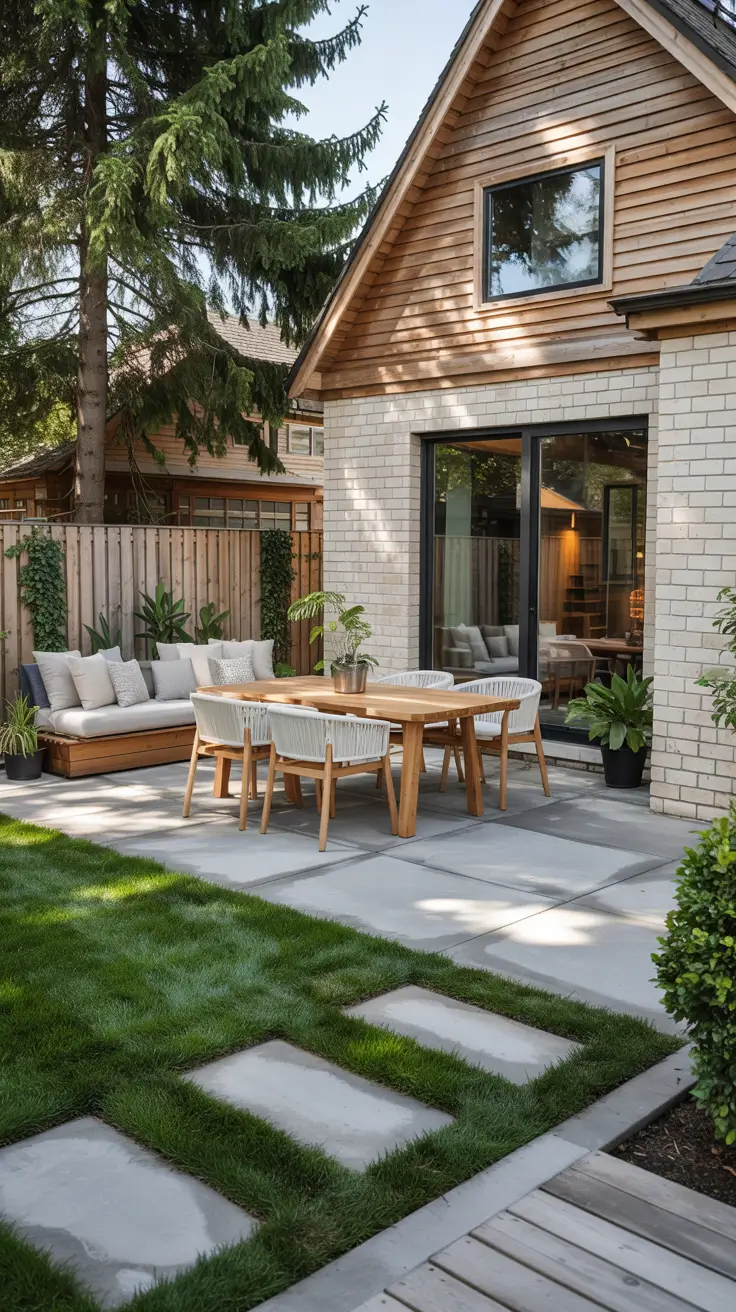 Stamped Concrete Patio Ideas 2026 - Modern Backyard Designs, Layouts, and Colors