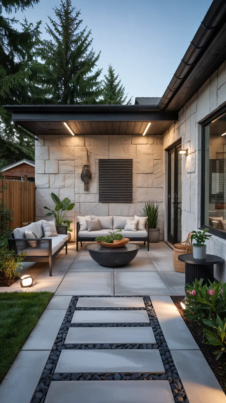 Stamped Concrete Patio Ideas 2026 - Modern Backyard Designs, Layouts, and Colors