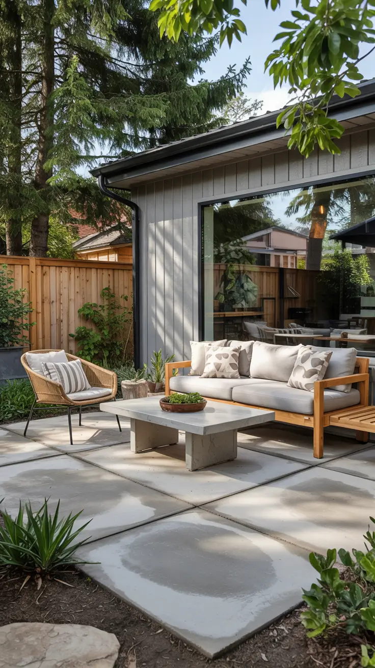 Stamped Concrete Patio Ideas 2026 - Modern Backyard Designs, Layouts, and Colors
