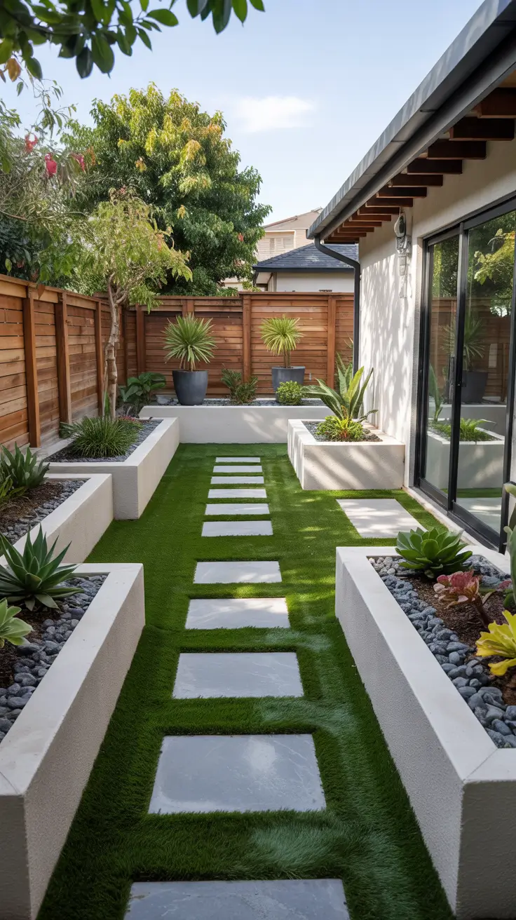 Artificial Grass Backyard Ideas 2026 - Modern Design, Walkways, Patio and Landscaping Inspiration