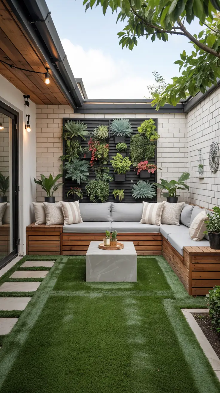 Artificial Grass Backyard Ideas 2026 - Modern Design, Walkways, Patio and Landscaping Inspiration