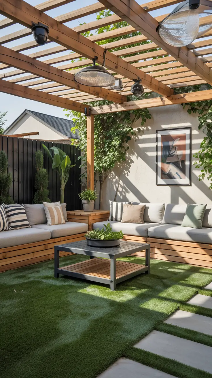 Artificial Grass Backyard Ideas 2026 - Modern Design, Walkways, Patio and Landscaping Inspiration