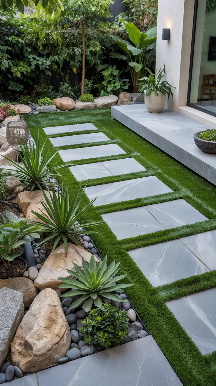 Artificial Grass Backyard Ideas 2026 - Modern Design, Walkways, Patio and Landscaping Inspiration