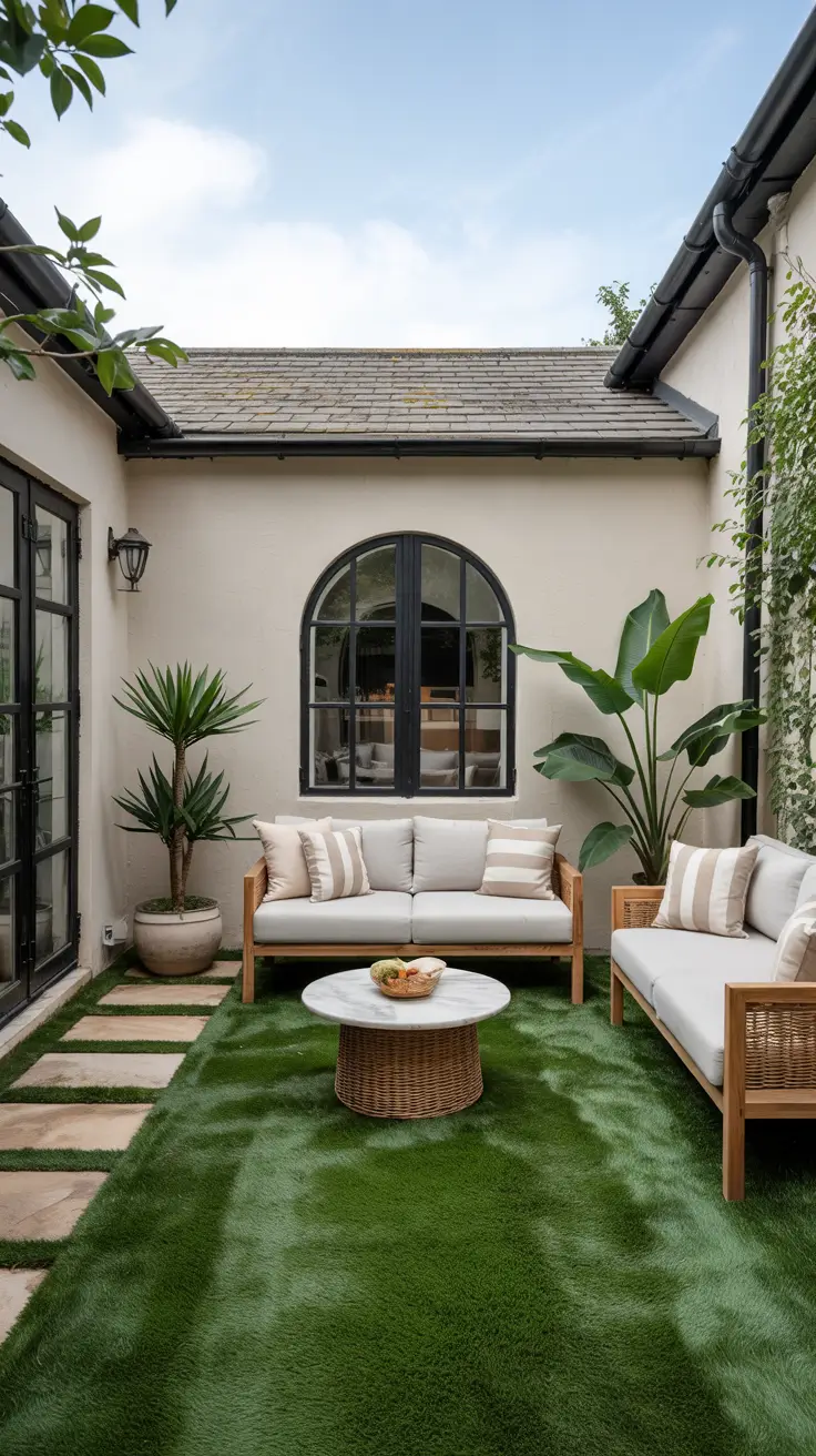 Artificial Grass Backyard Ideas 2026 - Modern Design, Walkways, Patio and Landscaping Inspiration