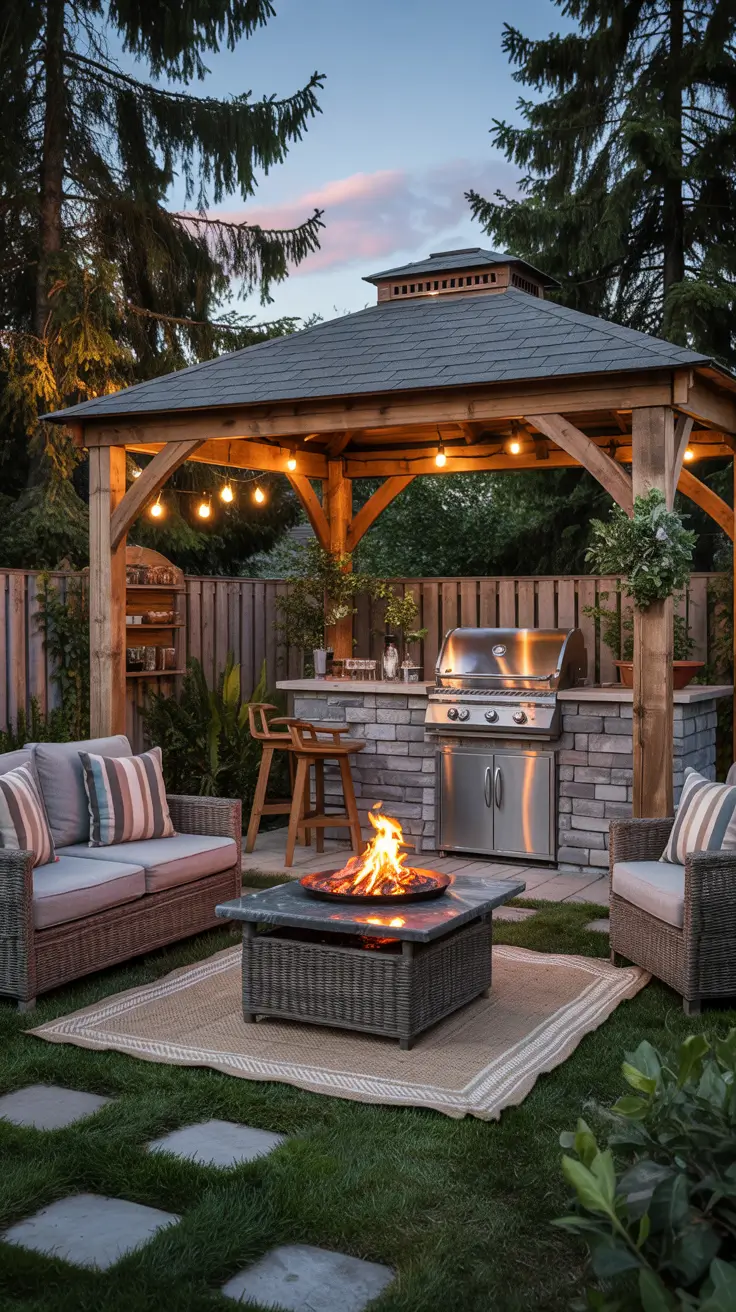 BBQ Area with Gazebo 2026: Outdoor Grill Ideas for the Perfect Backyard Setup