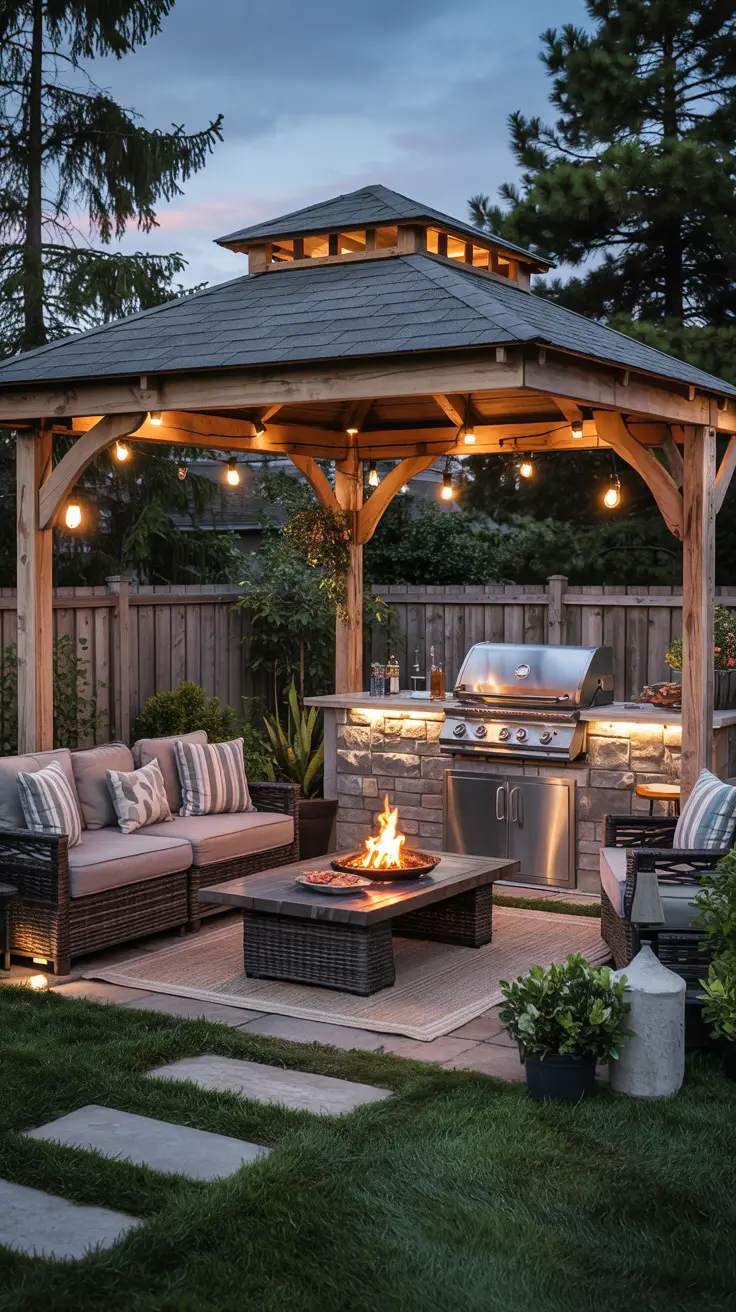 BBQ Area with Gazebo 2026: Outdoor Grill Ideas for the Perfect Backyard Setup
