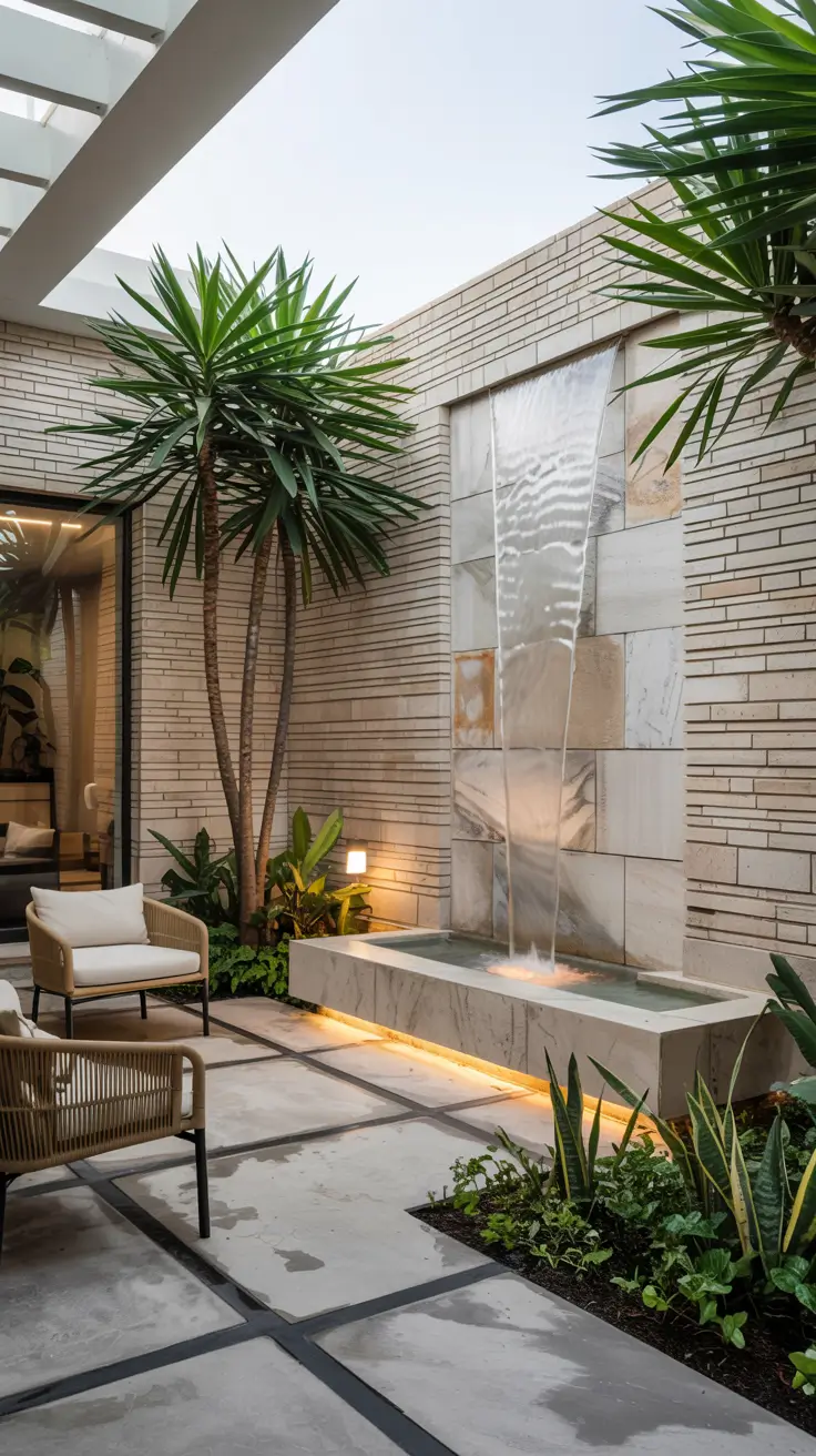 Courtyard Water Feature Ideas 2026: Modern, Small & Mediterranean Designs