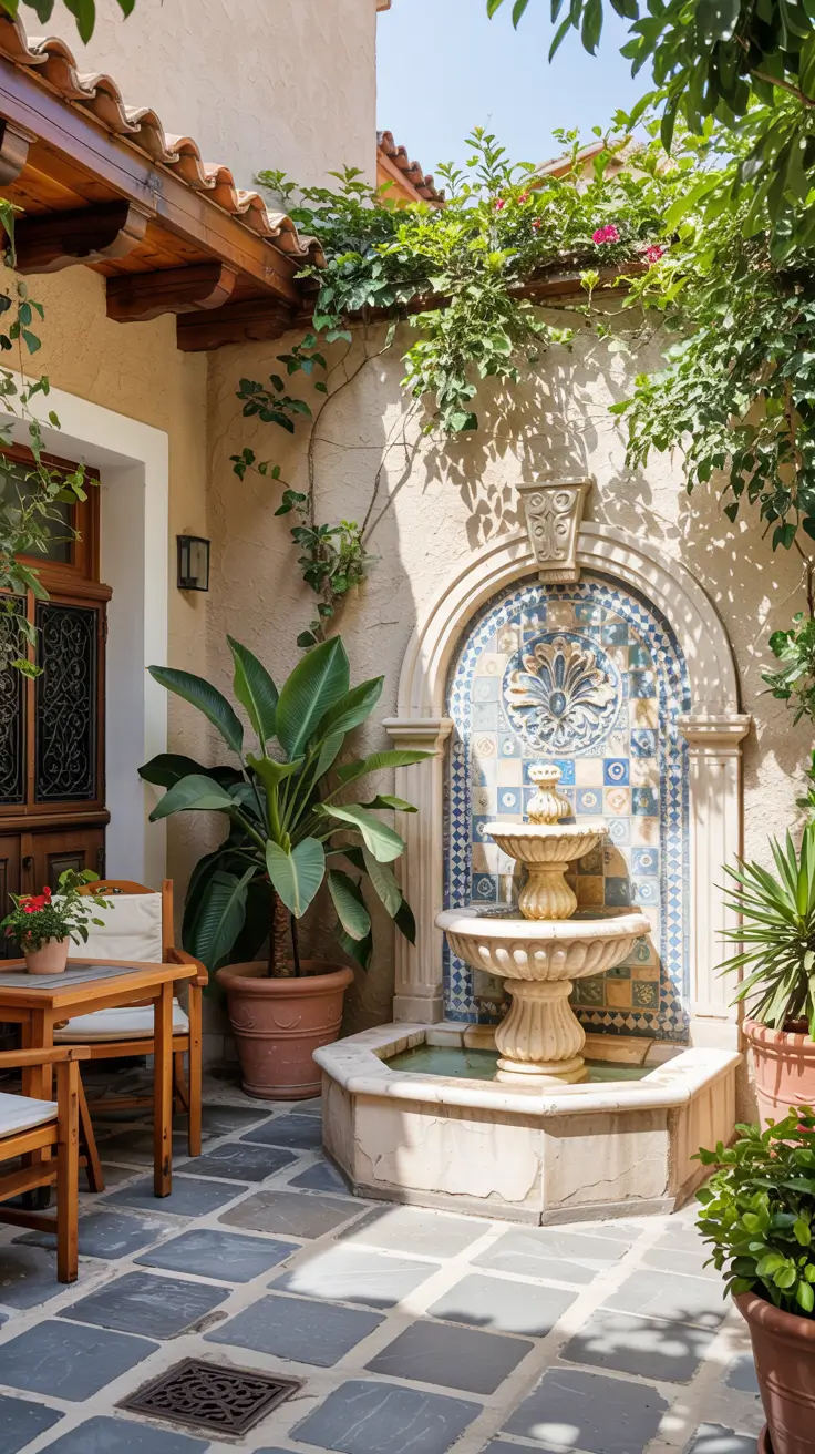 Courtyard Water Feature Ideas 2026: Modern, Small & Mediterranean Designs